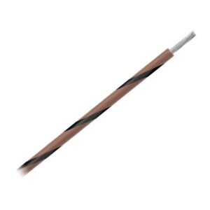 Pacer 14 Awg Gauge Striped Marine Wire 1000' Spool - Brown W/Black Stripe