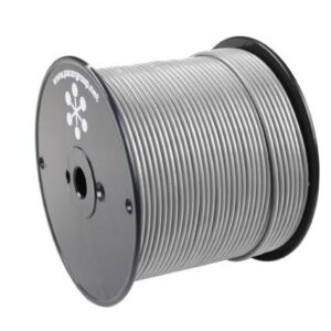 Pacer Grey 14 Awg Primary Wire - 500'