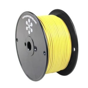 Pacer Yellow 14 Awg Primary Wire - 250'