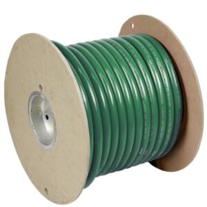 Pacer Green 2 Awg Battery Cable - 100'