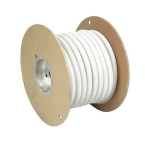 Pacer White 2 Awg Battery Cable - 50'