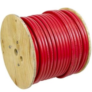Pacer Red 4 Awg Battery Cable - 250'