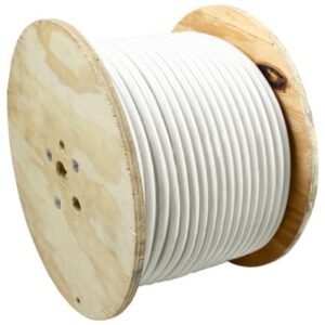 Pacer White 4 Awg Battery Cable - 500'