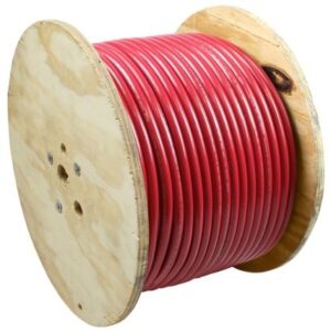 Pacer Red 6 Awg Battery Cable - 500'