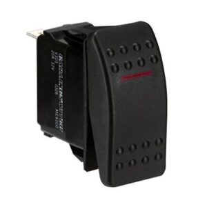 Paneltronics Spst On/Off Waterproof Contura Rocker Switch