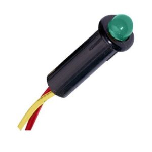Paneltronics Led Indicator Light - Green - 120 Vac - 5/32"