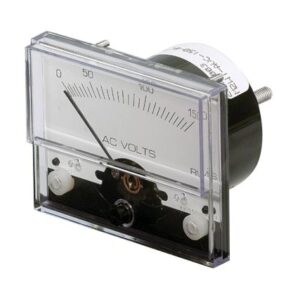 Paneltronics Ac Voltmeter 1-1/2" 0-300 Vac Analog