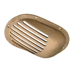 Perko 3-1/2" X 2-1/2" Scoop Strainer Bronze Made In The Usa