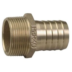 Perko 3/4" Pipe To Hose Adapter Straight Bronze Made In The Usa