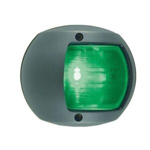 Perko Led Side Light - Green - 12v - Black Plastic Housing