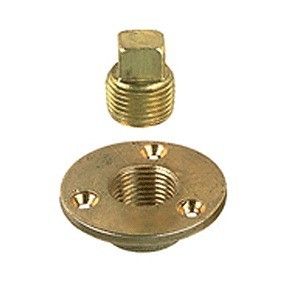 Perko Garboard Drain & Drain Plug Assy Cast Bronze/Brass Made In The Usa