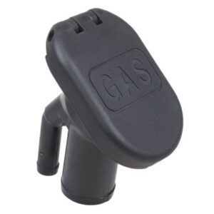 Perko Combination Vented Gas Fill/Tank F/1-1/2" Hose - 35 Degree Angled Neck