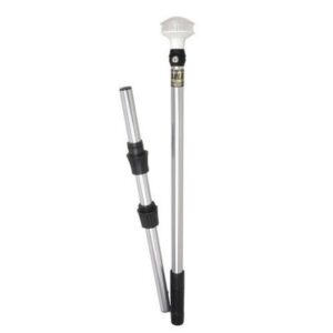 Perko Omega Series Led Universal Pole Light W/Fold In Half Pole
