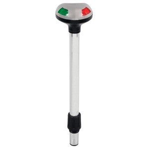 Perko Stealth Series Led Bi-Color 12" Pole Light - Small Threaded Collar - 2 Mile