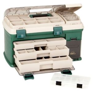 Plano 3-Drawer Tackle Box Xl - Green/Beige