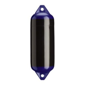 Polyform F-2 Twin Eye Fender 8.2" X 25" - Black