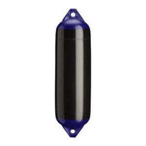 Polyform F-3 Twin Eye Fender 8.2" X 30" - Black