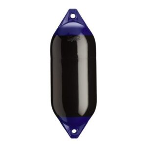 Polyform F-5 Twin Eye Fender 11" X 30" - Black