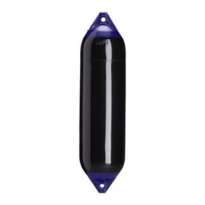 Polyform F-6 Twin Eye Fender 11" X 42" - Black