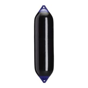 Polyform F-8 Twin Eye Fender 15" X 58" - Black