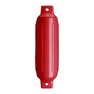 Polyform G-1 Twin Eye Fender 3.5" X 12.8" - Classic Red