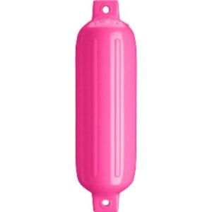 Polyform G-1 Twin Eye Fender 3.5" X 12.8" - Pink