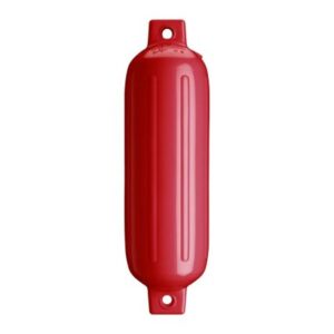 Polyform G-3 Twin Eye Fender 5.5" X 19" - Classic Red