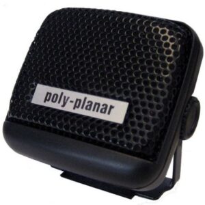 Poly-Planar Mb-21 8 Watt Vhf Extension Speaker - Black