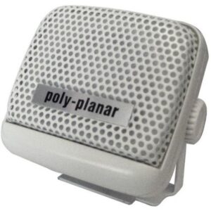Poly-Planar Mb-21 8 Watt Vhf Extension Speaker - White