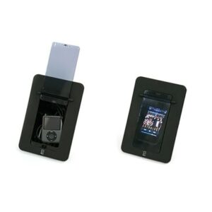 Poly-Planar Spa Side Smartphone Enclosure W/Door - Black
