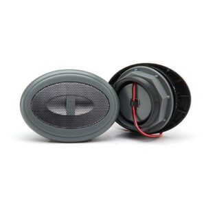 Poly-Planar Sb-50 2" 35 Watt Spa Oval Speaker - Grey