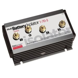 Promariner Battery Isolator - 1 Alternator - 3 Battery - 70 Amp
