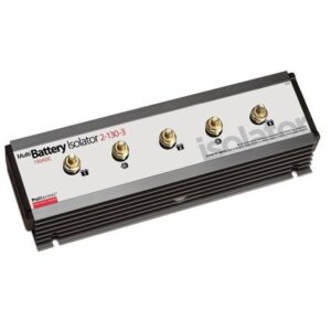 Promariner Battery Isolator - 130 Amp - 2 Alternator - 3 Battery