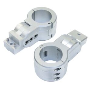 Ptm Edge Board Rack Mounts - 2.38" Pipe Clamp - Silver