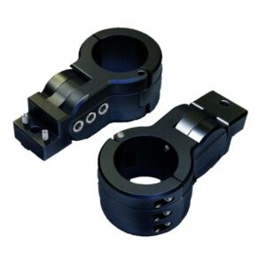 Ptm Edge Board Rack Mounts - 2.5" Pipe Clamp - Black