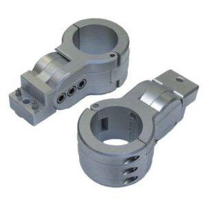 Ptm Edge Board Rack Mounts - 2.5" Pipe Clamp - Titanium Grey