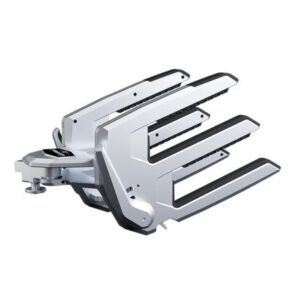 Ptm Edge Clampforce 3.0 Clamping Wake Board Rack - Pair - Silver
