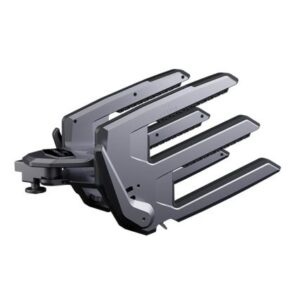 Ptm Edge Clampforce 3.0 Clamping Wake Board Rack - Pair - Grey