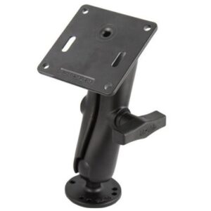 Ram Mount Double Socket Arm W/2.5" Round Base & 3.625" Square Base