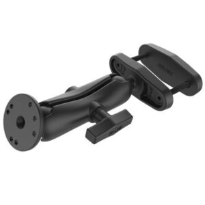 Ram Mount Square Post Clamp F/Posts Up To 3" Wide W/Arm