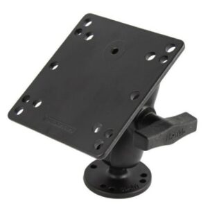 Ram Mount 4.75" Square Base Vesa Plate 75mm And 100mm Hole Patterns W/Short Arm Surface Mount