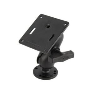 Ram Mount 3.625" Vesa Plate W/75 X 75mm Hole Pattern And Short Arm Surface Mount