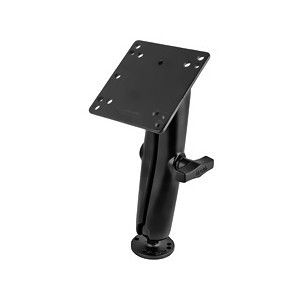 Ram Mount 4.75" Square Base Vesa Plate 75mm And 100mm Hole Patterns W/Long Surface Mount