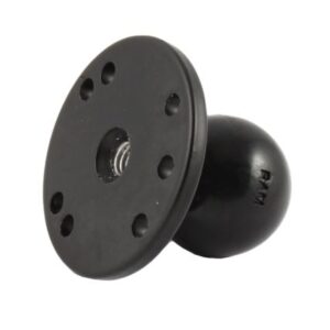 Ram Mount 2.5" Round Base W/3/8"-16 Female Threaded Hol & 1.5" Ball