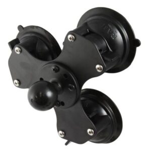 Ram Mount Triple Suction Cup Base W/1.5" Ball