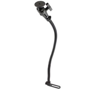 Ram Mount Pod I Universal No-Drill Vehicle Mount W/24" Rigid Aluminum Rod & 1.5" Diameter Ball Round Adapter Base