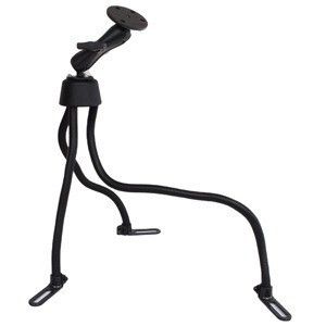 Ram Mount Pod Iii No-Drill Mount W/Double Socket Arm, 2.5" Round Base & 3.68" Round Base