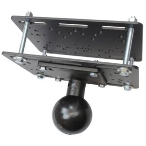 Ram Mount Forklift Overhead Guard Plate W/E Size 3.38" Ball