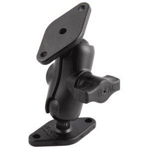 Ram Mount 1" Diameter Ball Mount W/Short Arm & 2 Diamond Bases