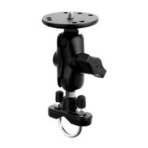 Ram Mount Handlebar U-Bolt Base Short Arm W/1/4" -20 Threaded Stud F/ Cameras